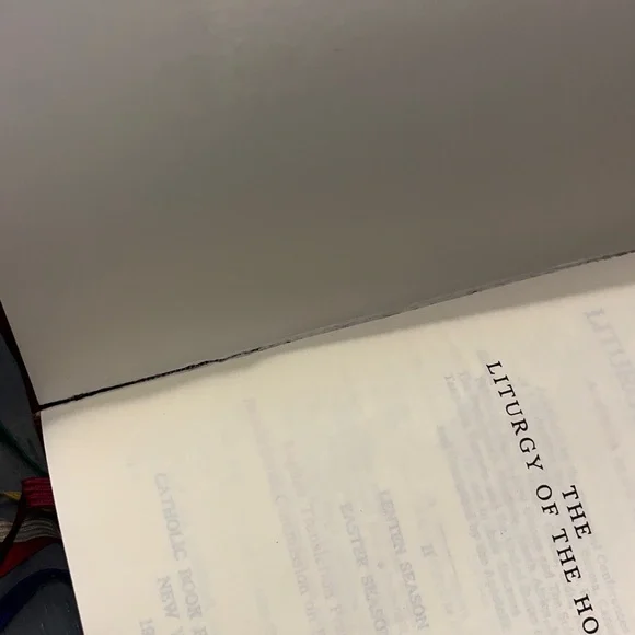 Liturgy of the HoursVolume IILent & EasterImitation Leather Binding